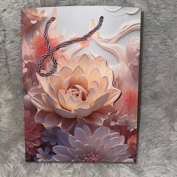 Other - ❤️Reseller Bundle Bag Floral Gift Bag with Pink and Peach Tones